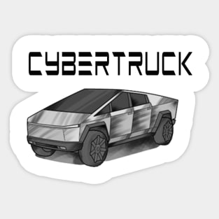 CYBERTRUCK T-SHIRT Sticker